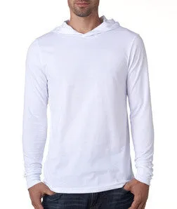3512 Bella   Canvas Unisex Jersey Long-Sleeve Hoodie White