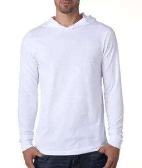 3512 Bella   Canvas Unisex Jersey Long-Sleeve Hoodie White