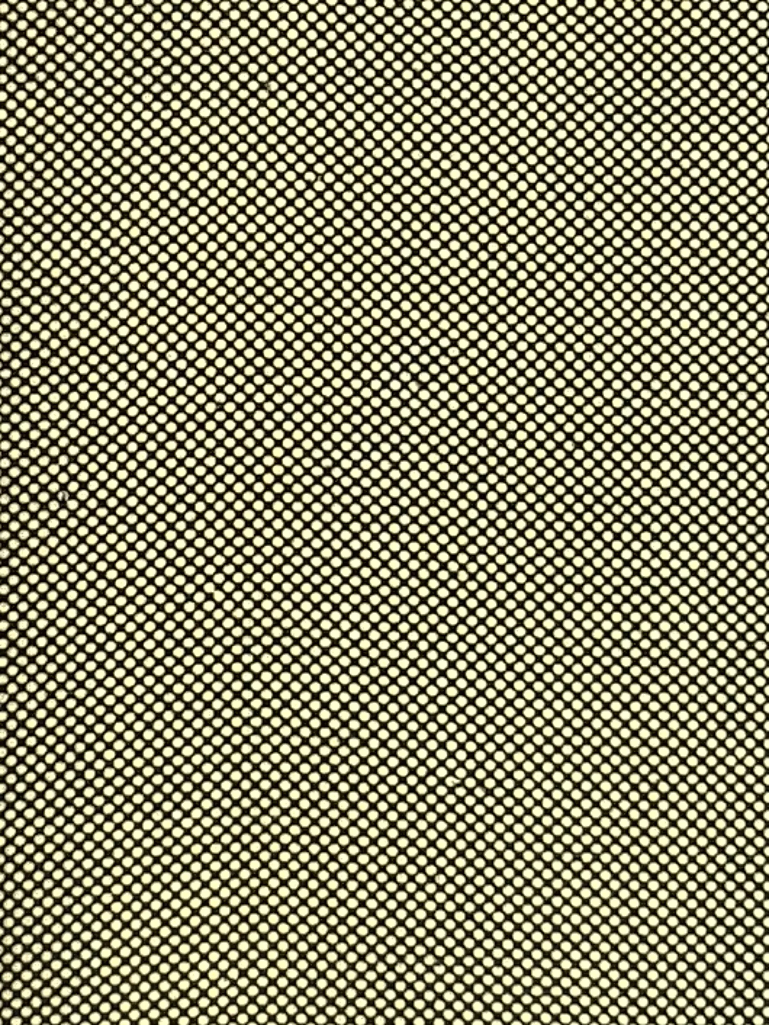 7883:1980s Japanese Kimono Silk Fabric, Arai-Hari, 62in.Pc. Pixelated Mustard-Black