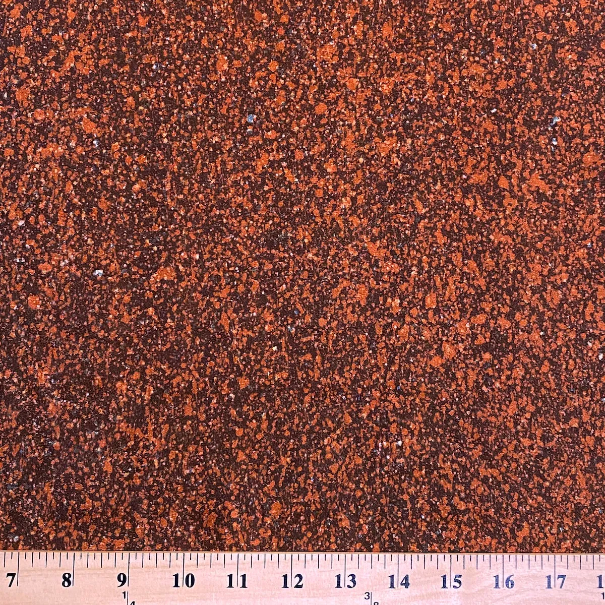 ALMOST GONE Copper Granite Vintage Kimono Silk from Japan, By the Yard #438