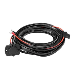 Atem Power 12V Fridge Wiring Kit 6M Cable DC Cig Socket Plug In-line Fuse 4x4 4WD