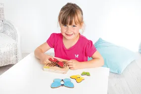 Beleduc Layer-Puzzle Little Butterfly Sorting Size 小蝴蝶大至小排列多層拼圖