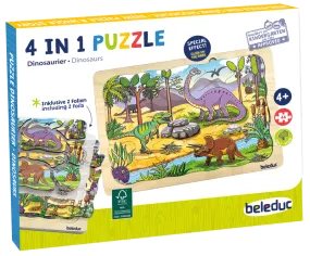 Beleduc Multi-layer Puzzle - Dinosaurs 多層拼圖-恐龍