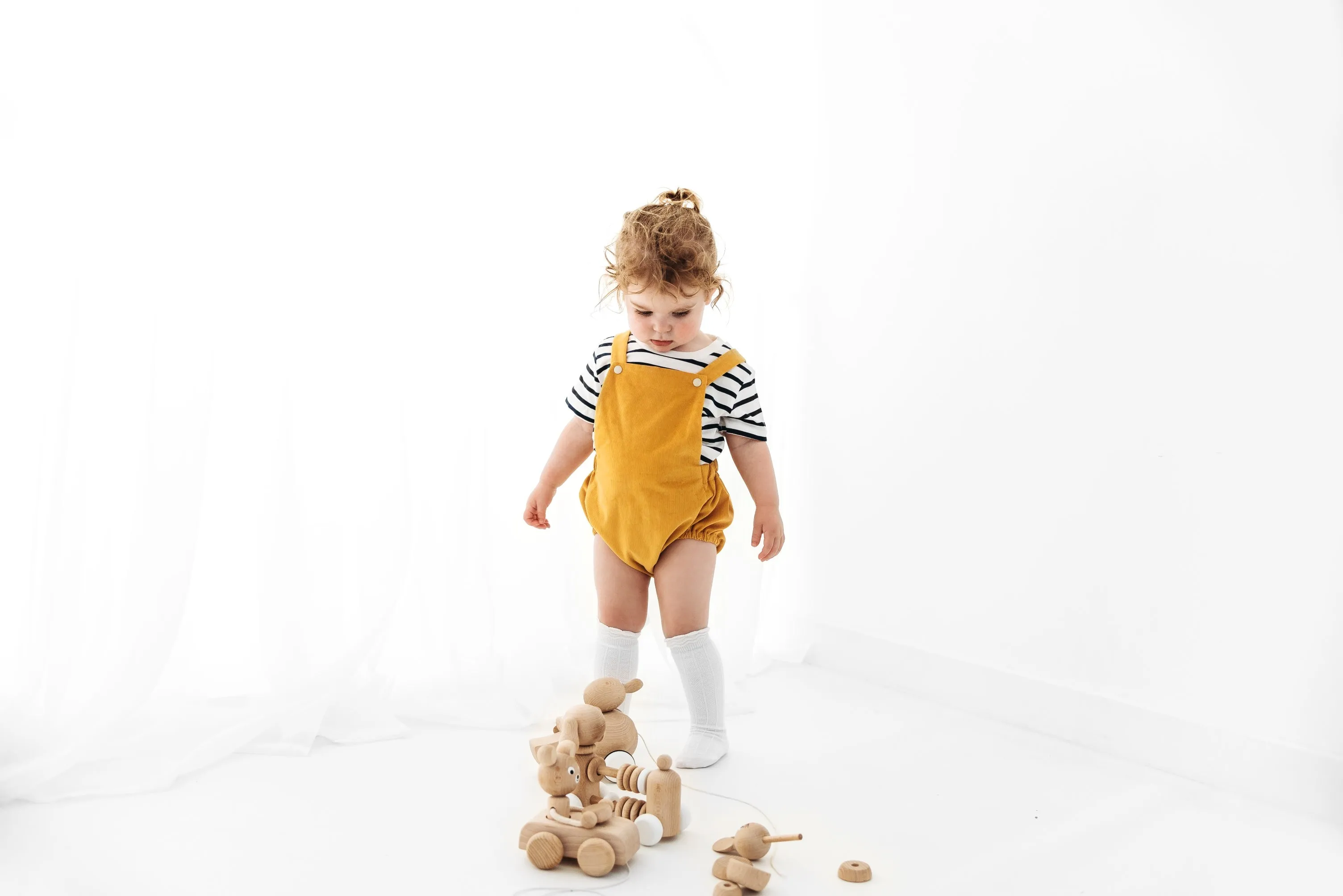 BLUE MEADOW SHORT ROMPER