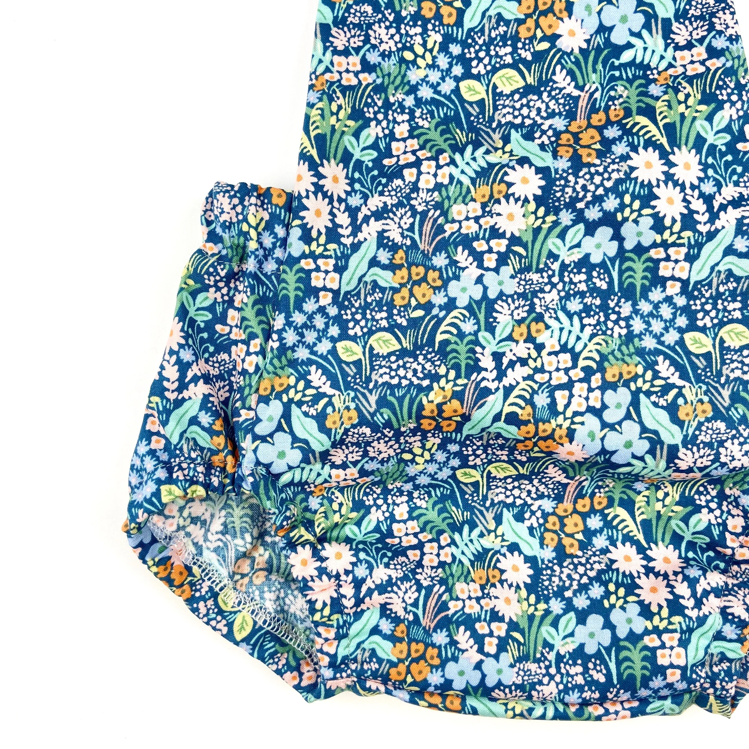 BLUE MEADOW SHORT ROMPER