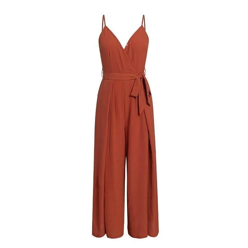 Boho Chic Onsie -Spaghetti Strap rusty red