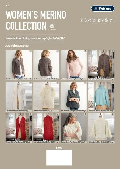 Book 303 - Women's Merino Collection