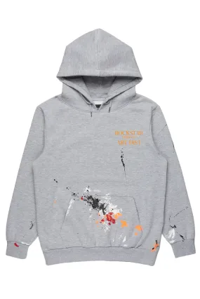 Boys Darin Grey Graphic Hoodie
