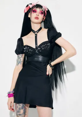 Built 2 Break Harness Babydoll Dress