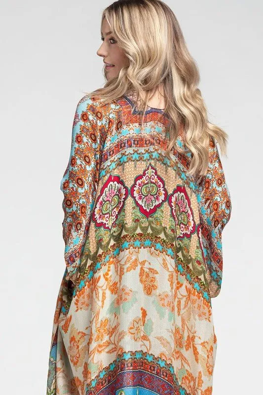 Cairo Fringe Kimono