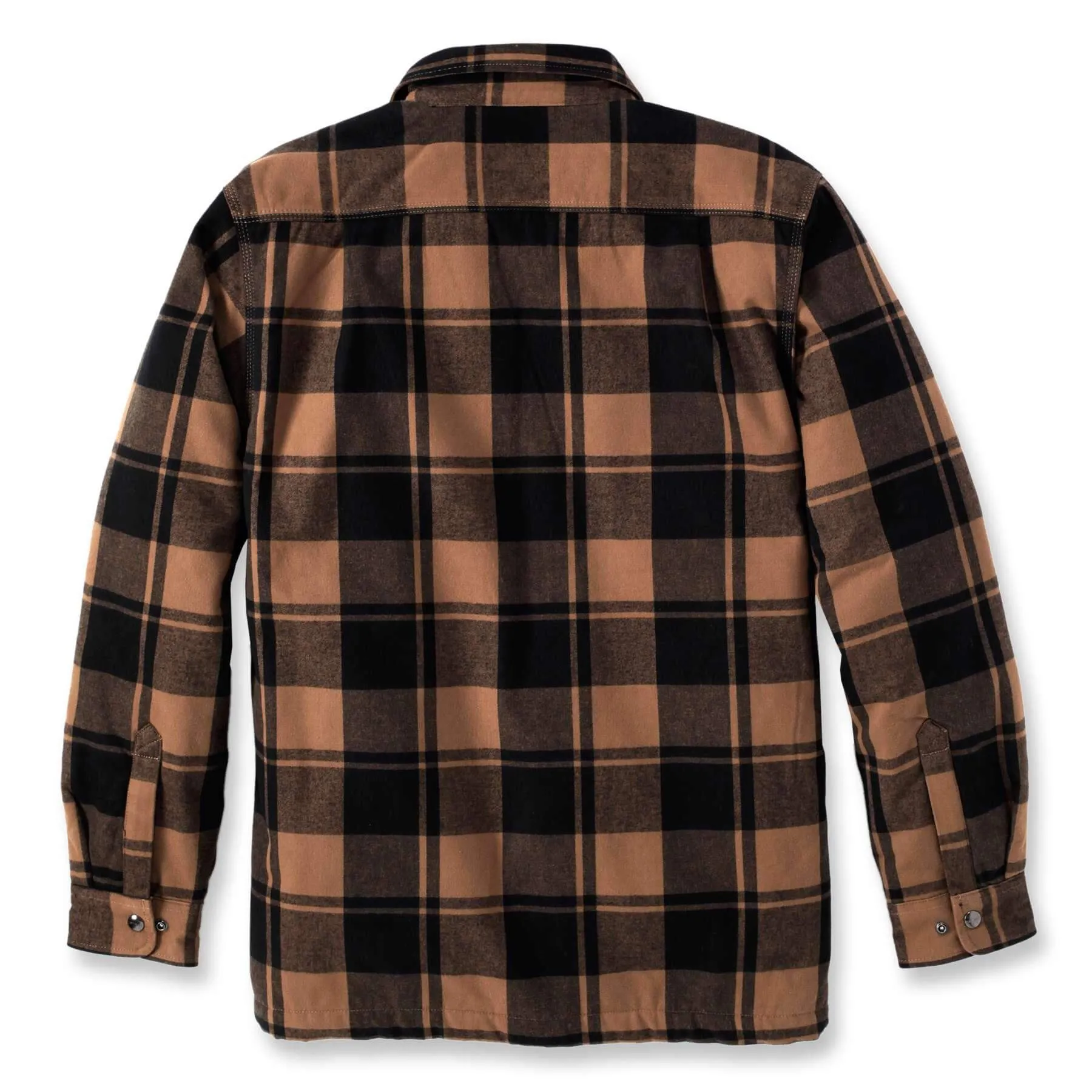 Carhartt Heavyweight Flannel Relaxed Fit Sherpa-Lined Shirt Jacket 105939