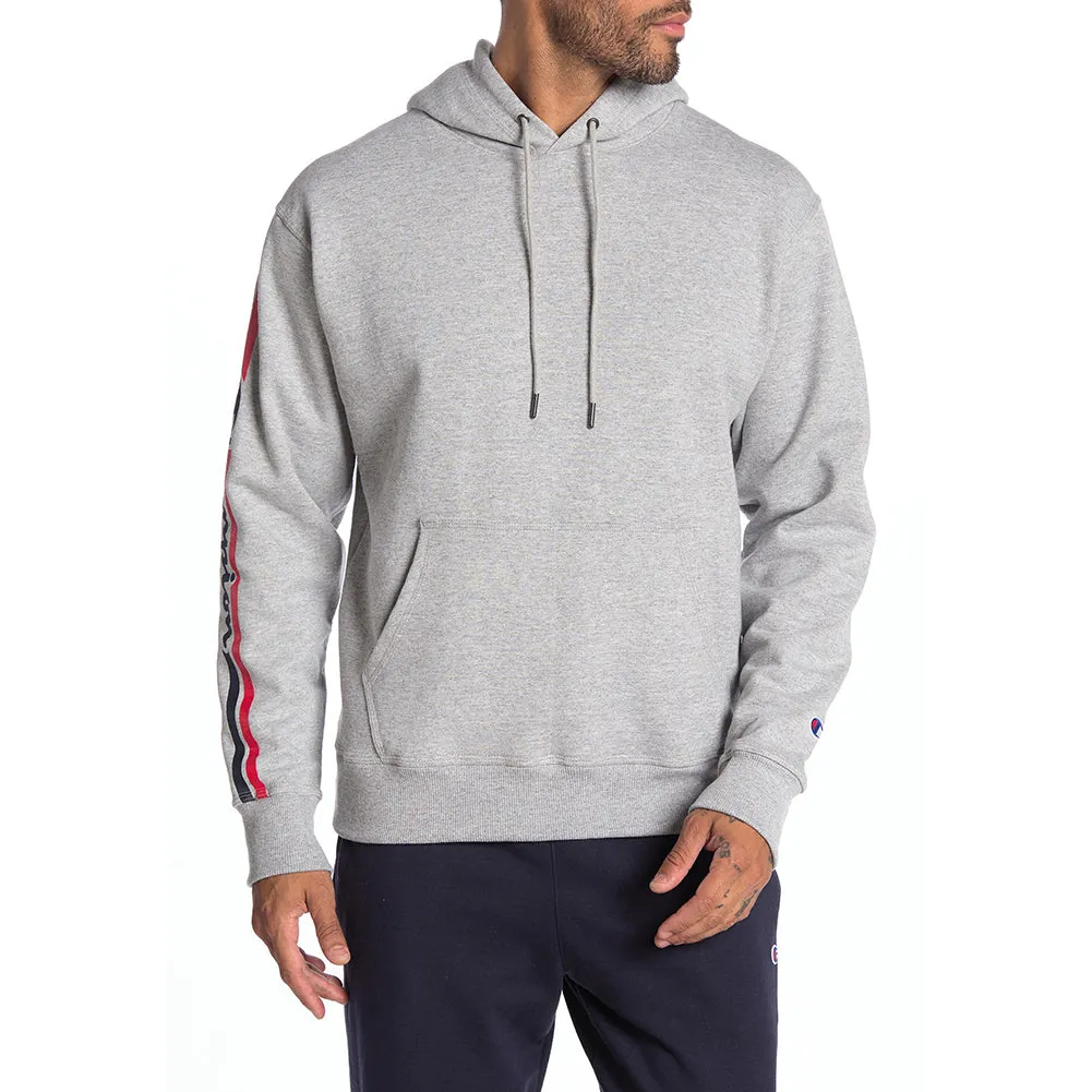 Champion Men's GF89H-Y07975 PowerBlend Fleece Vertical Logo Pullover Hoodie  XL
