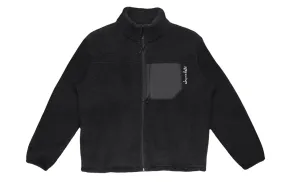CHOCOLATE SHERPA JACKET - BLACK