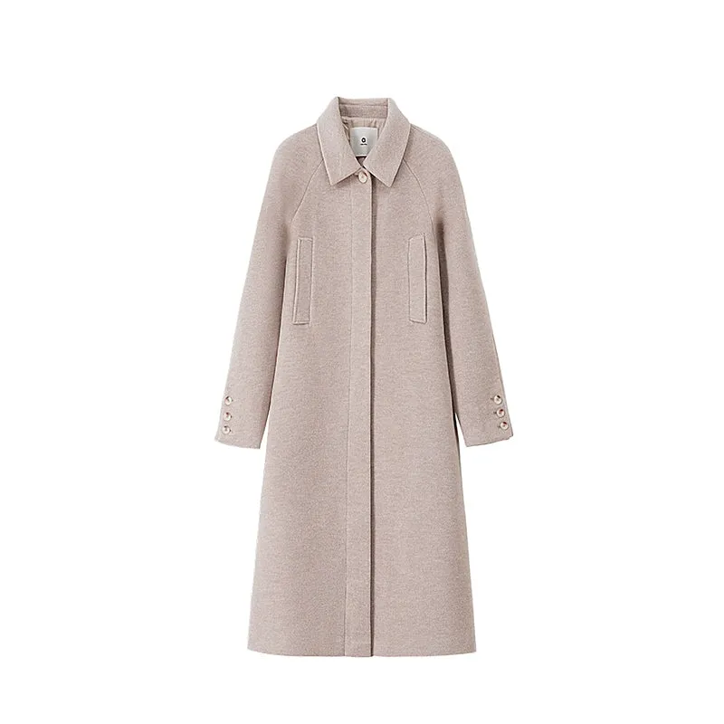 Classic Beige Overcoat