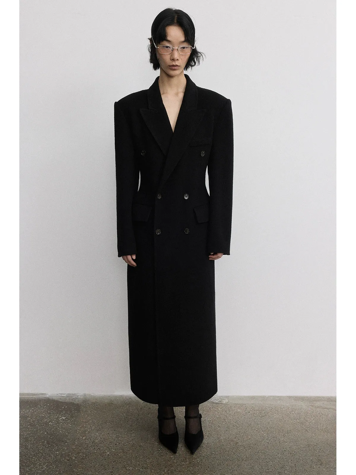 Classic Hourglass Overcoat