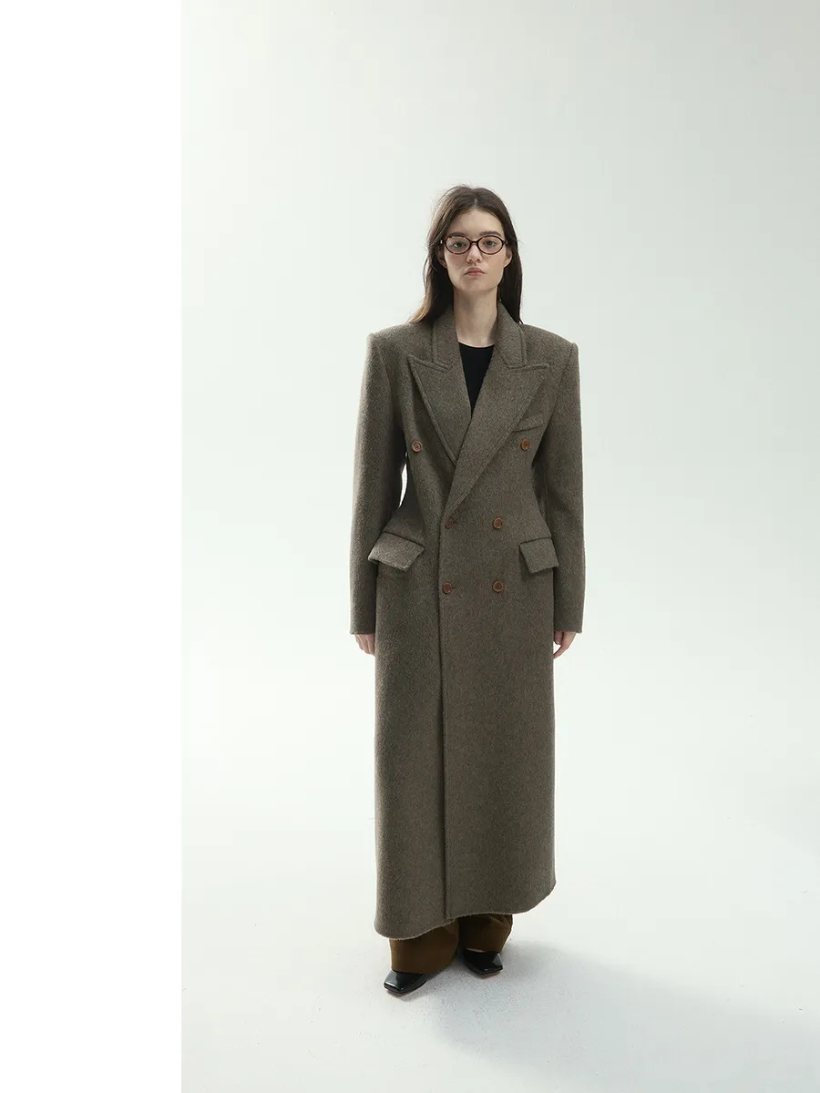Classic Hourglass Overcoat