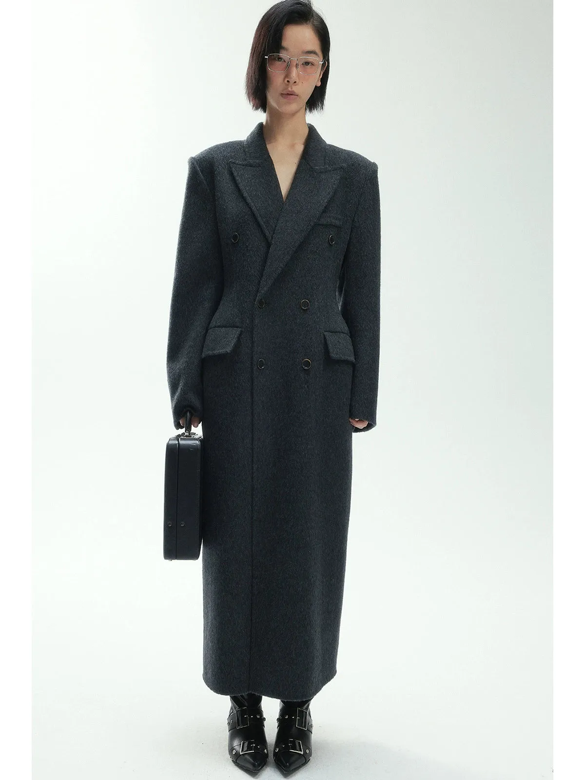 Classic Hourglass Overcoat