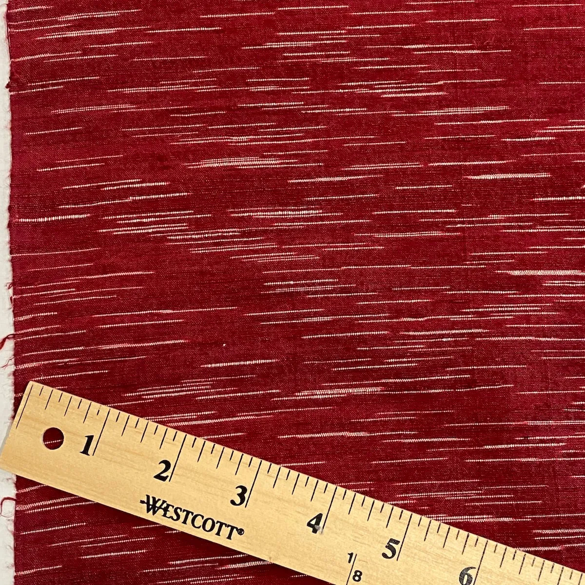 Cranberry Wine Lightning Vintage Kimono Silk by the Yard  #255