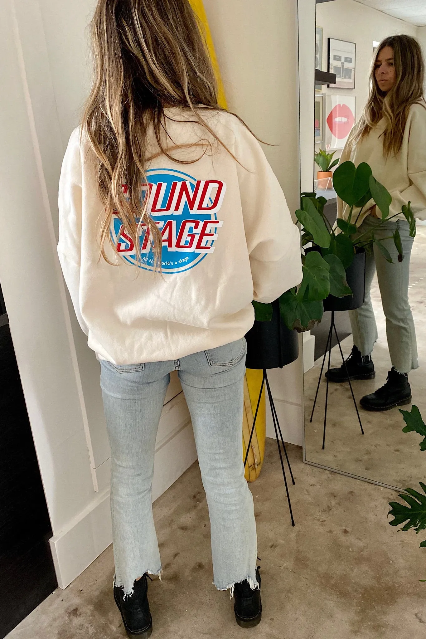 Cream Sound Stage Pullover