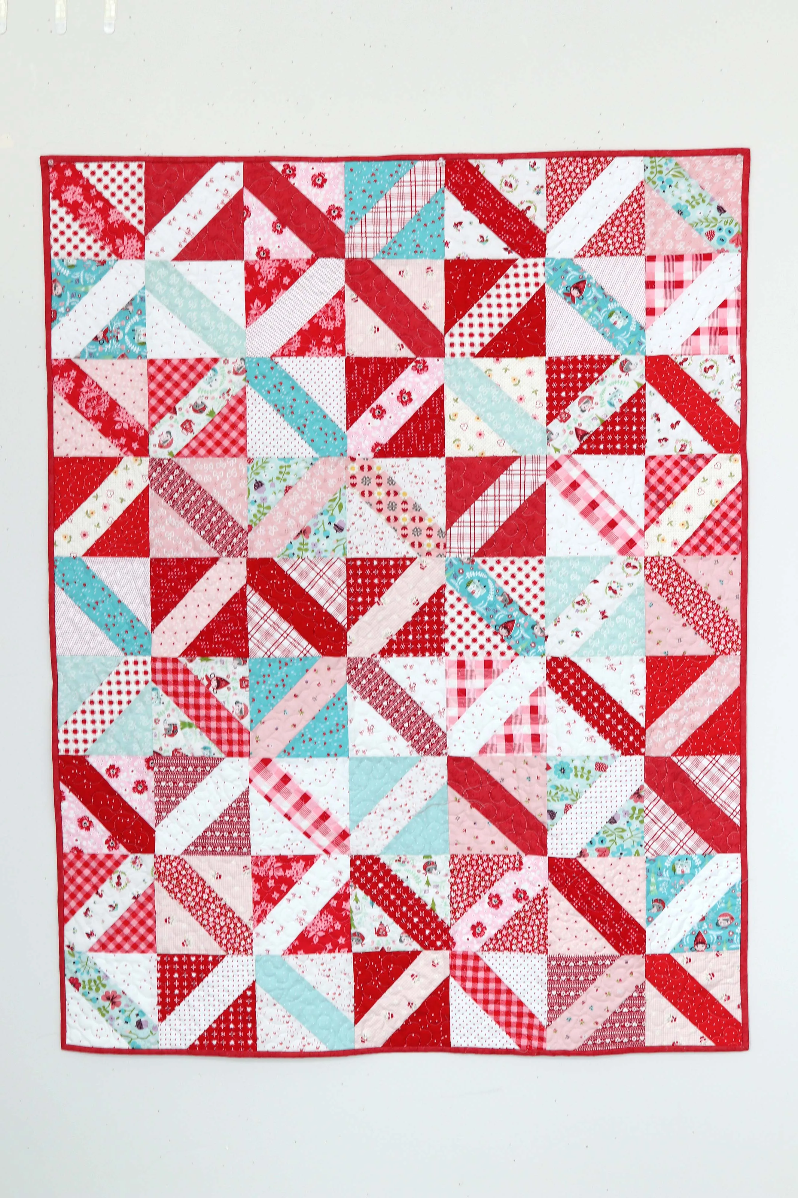 Crossweave Quilt -  PDF Pattern