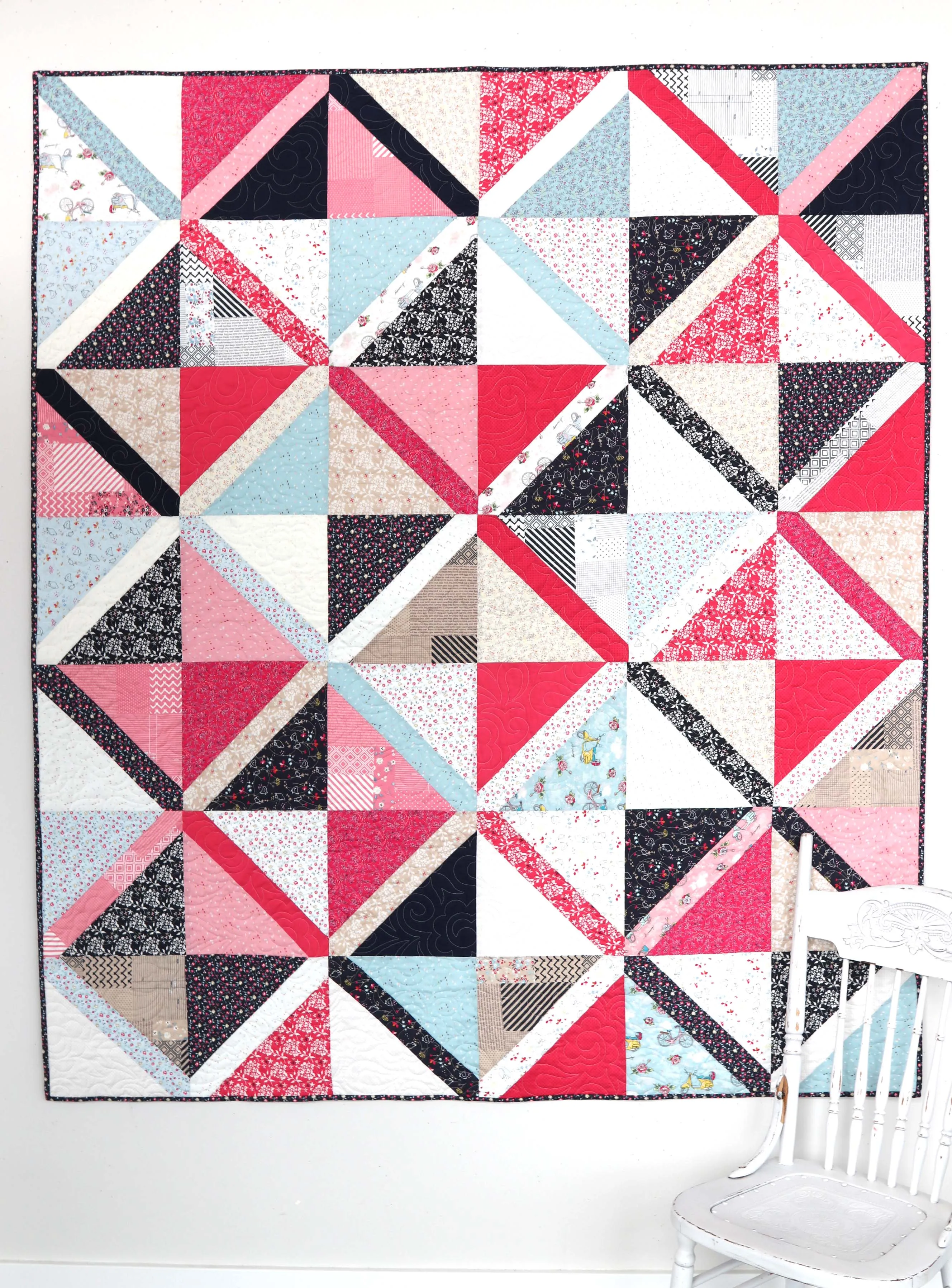 Crossweave Quilt -  PDF Pattern