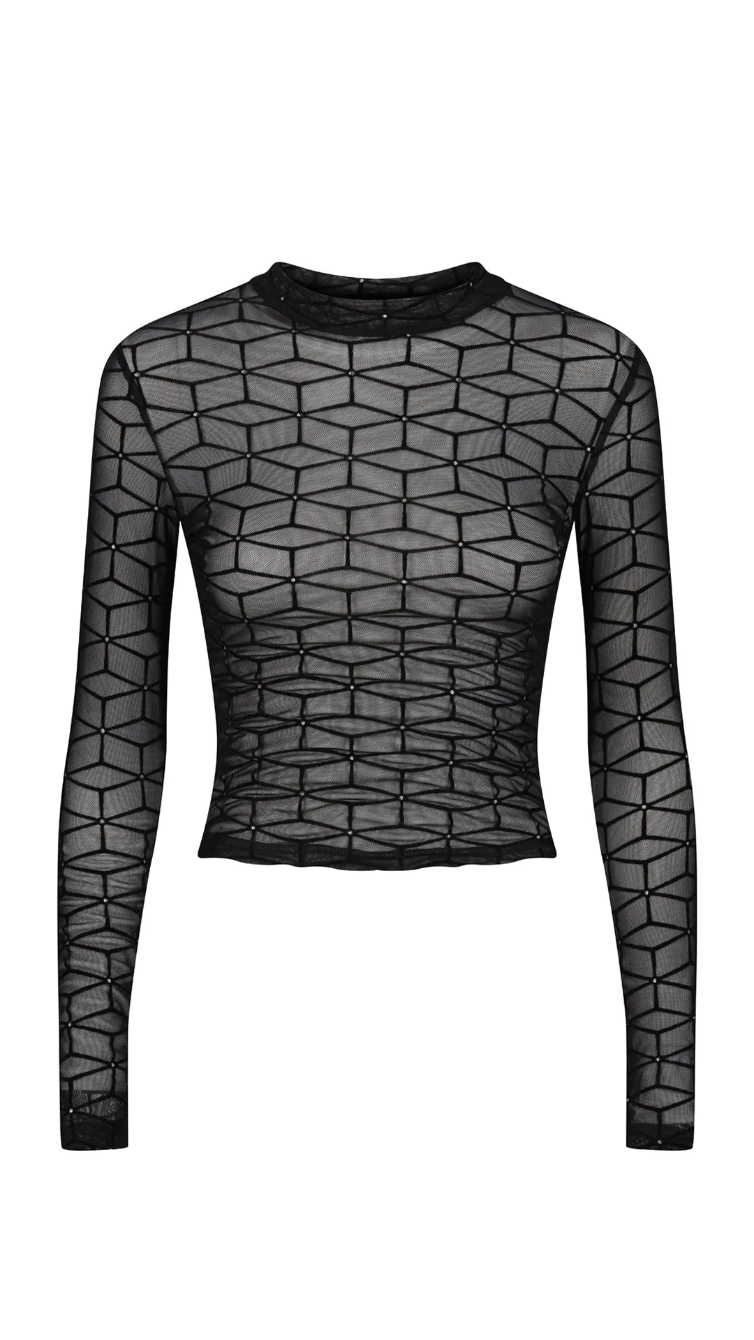 Crystal Maze Mesh Top