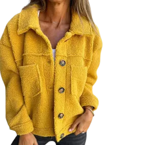 Dahlia -  Short sherpa jacket