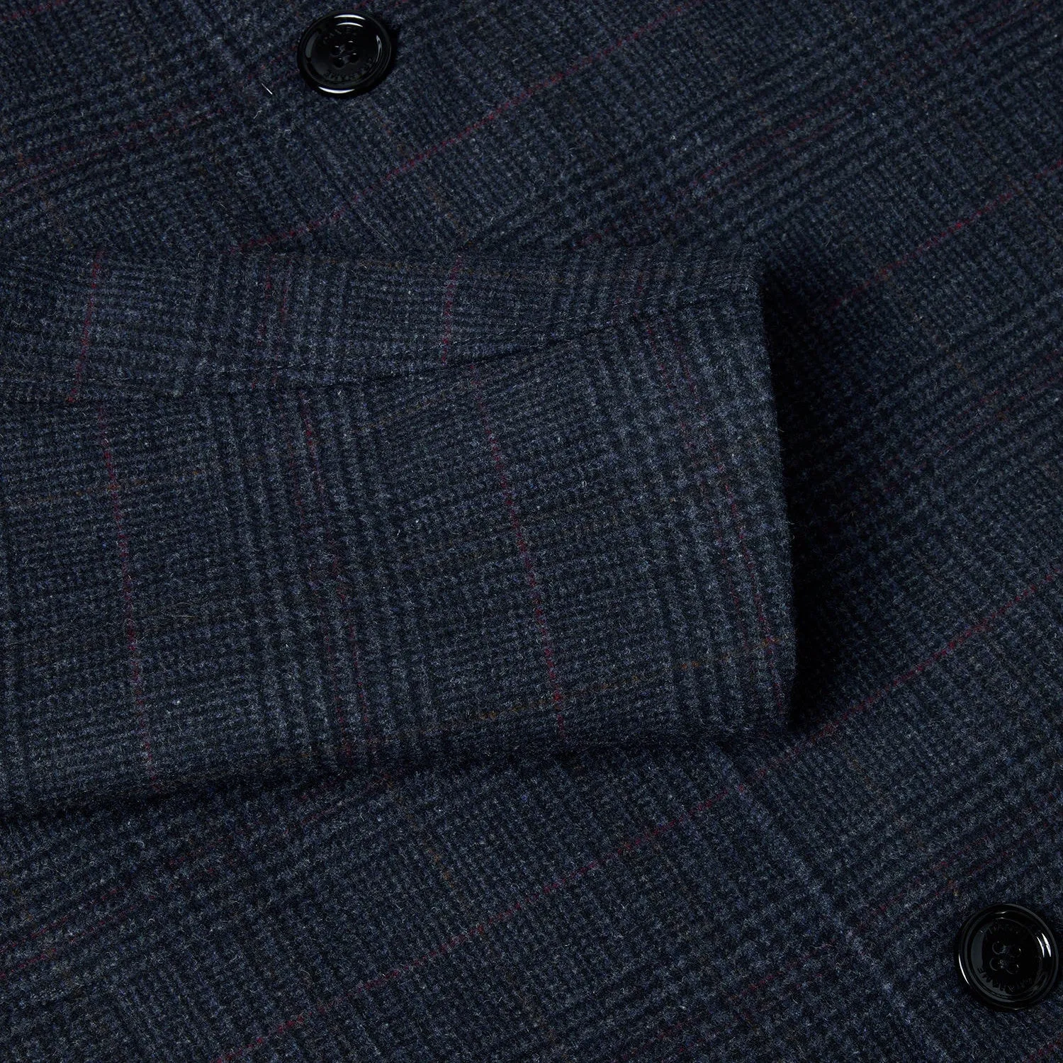 Daniel Grahame 90424 29 Dark Blue/Black Watson Overcoat