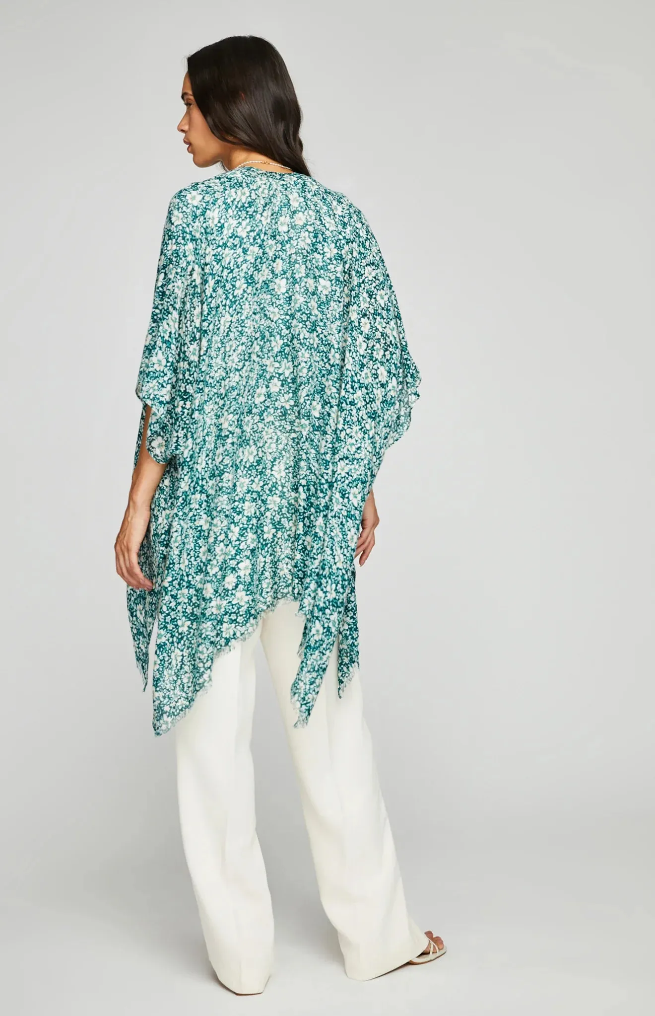Dawn Kimono-Palm Ditsy