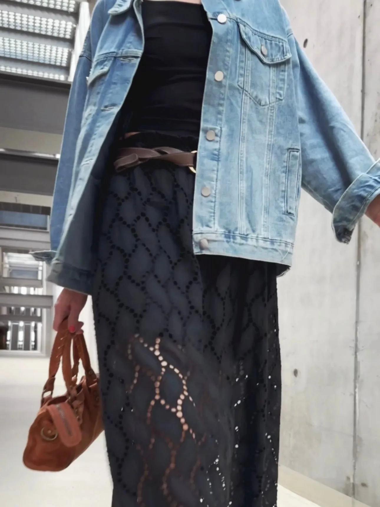 DENIM JACKET WITH LOVE - LIGHT BLUE