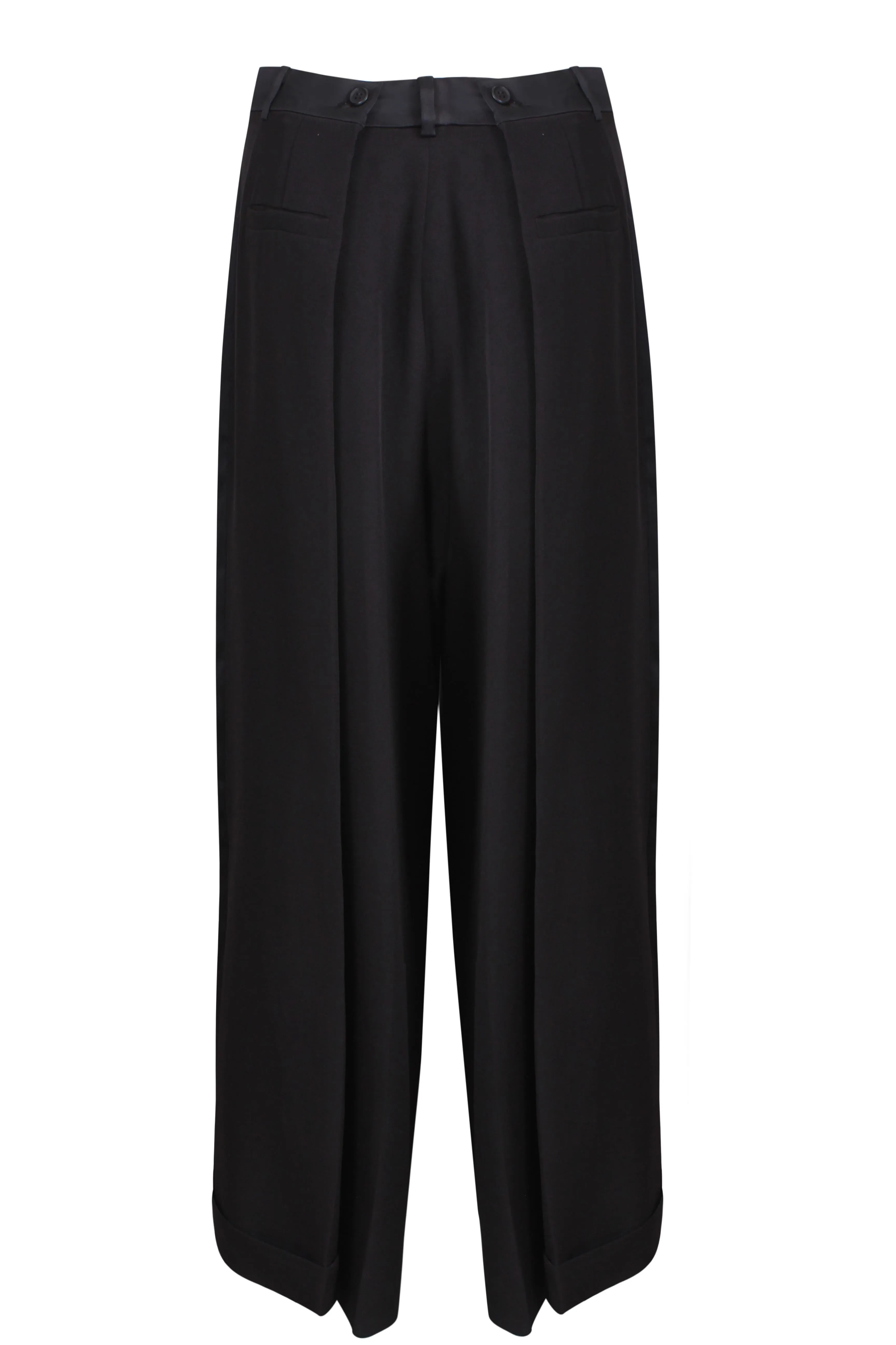 Double-layer Tuxedo Pants