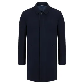 Douglas 90353 79 Navy Hemsworth Overcoat