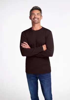 Easton Crew Neck Shirt • Final Sale Deals! - French Roast