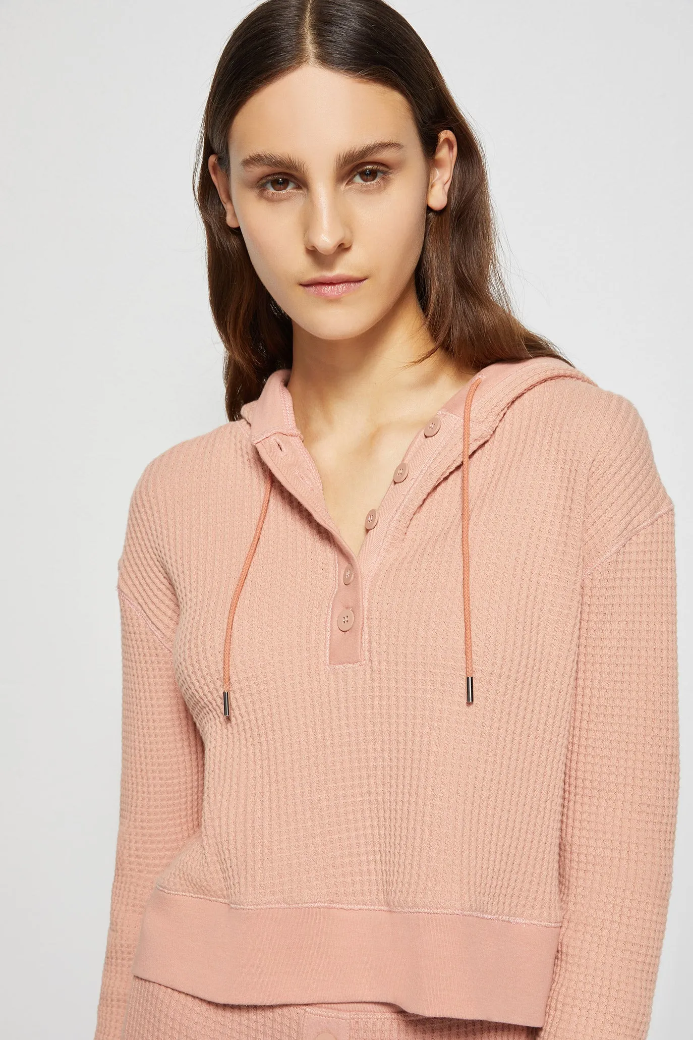 Everly Waffle Hoodie