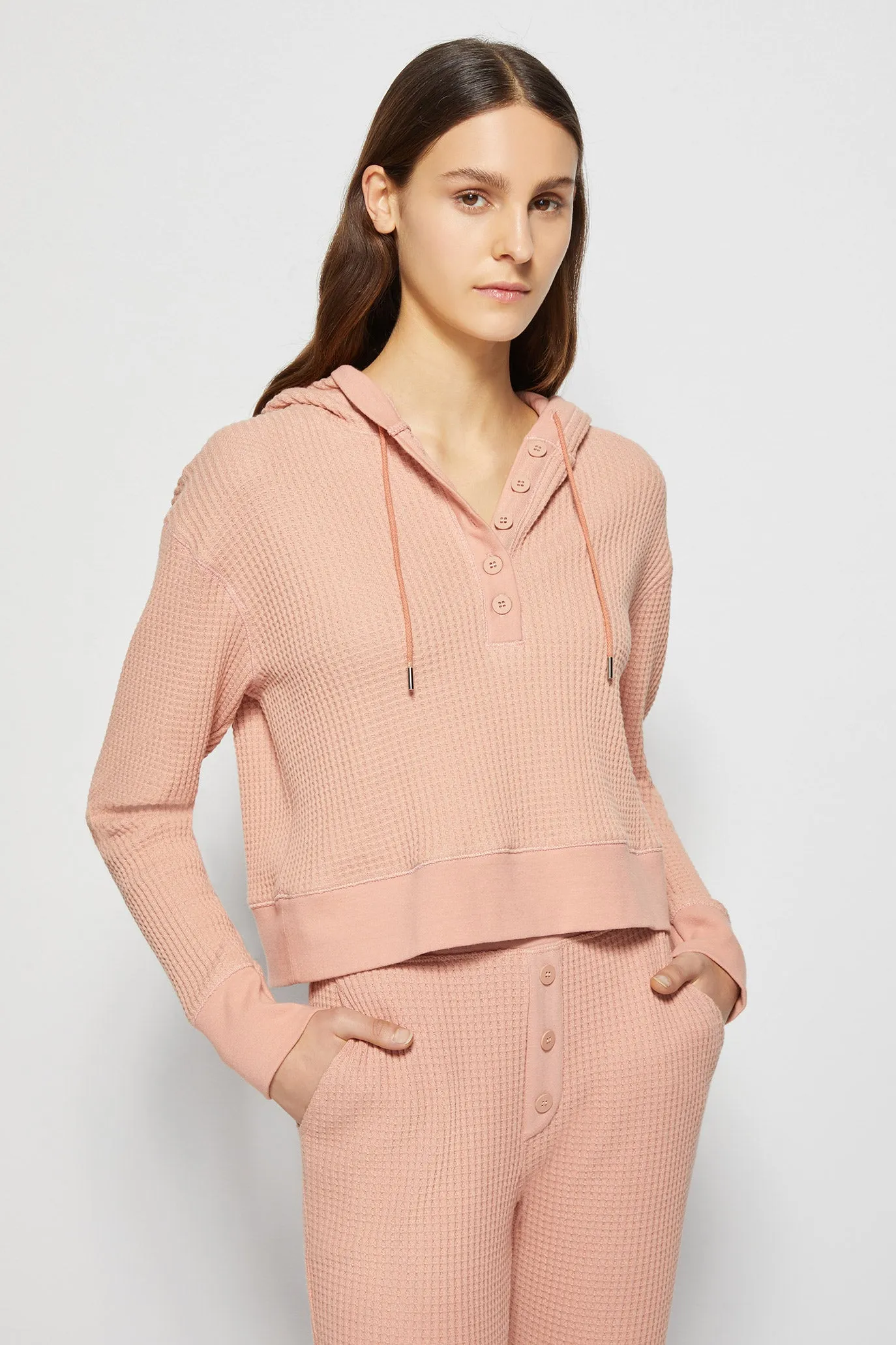 Everly Waffle Hoodie