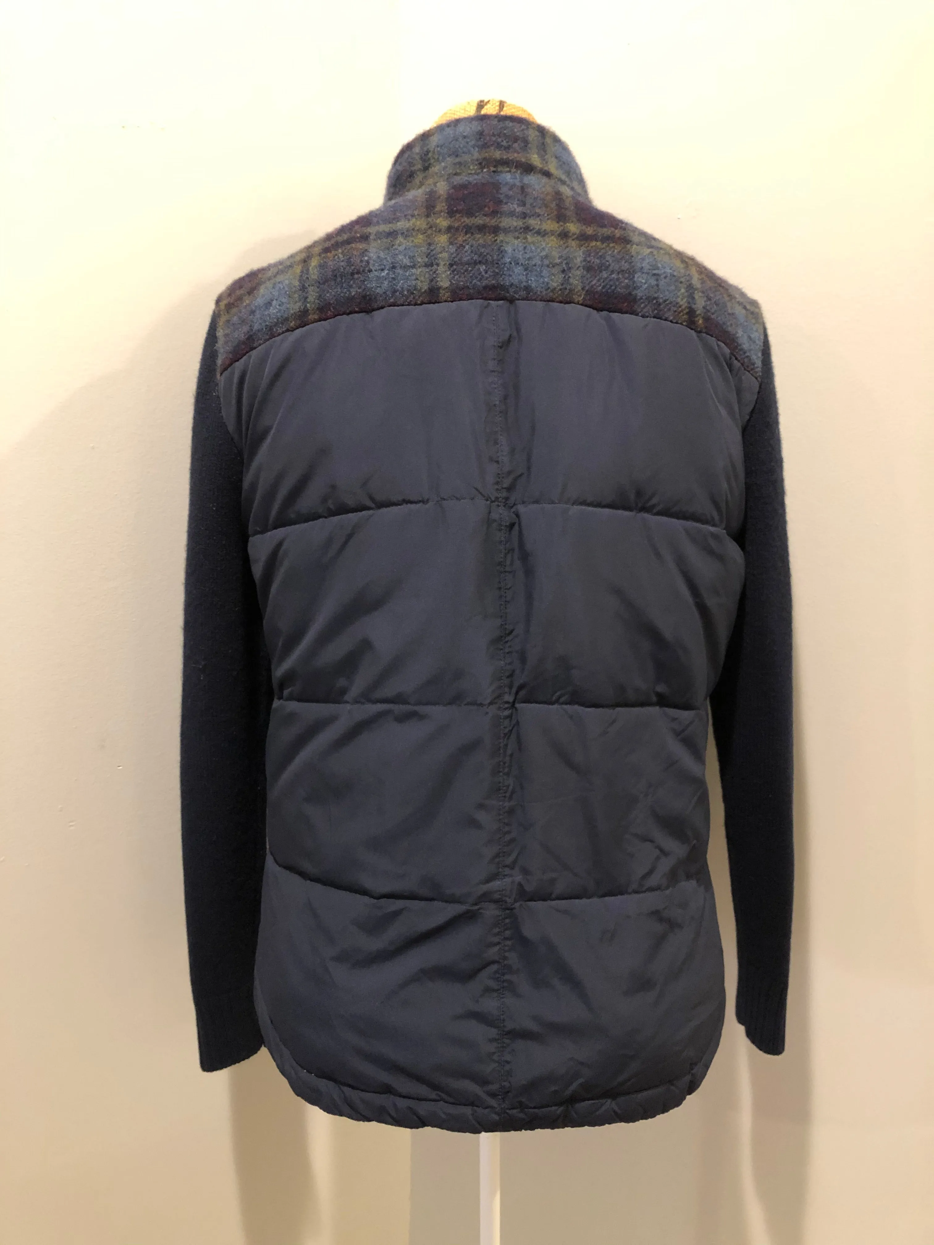 Fairwhale Down filled Jacket with Knit Sleeves