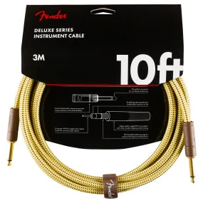 Fender 099-0820-089 Deluxe Tweed 10' Instrument Cable (Loc:4G)