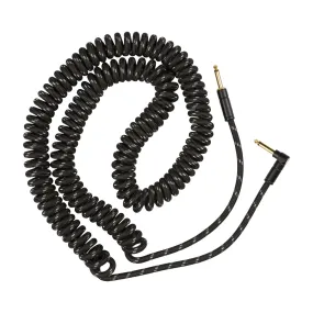 Fender Deluxe Coil Cable - 30ft - Black Tweed