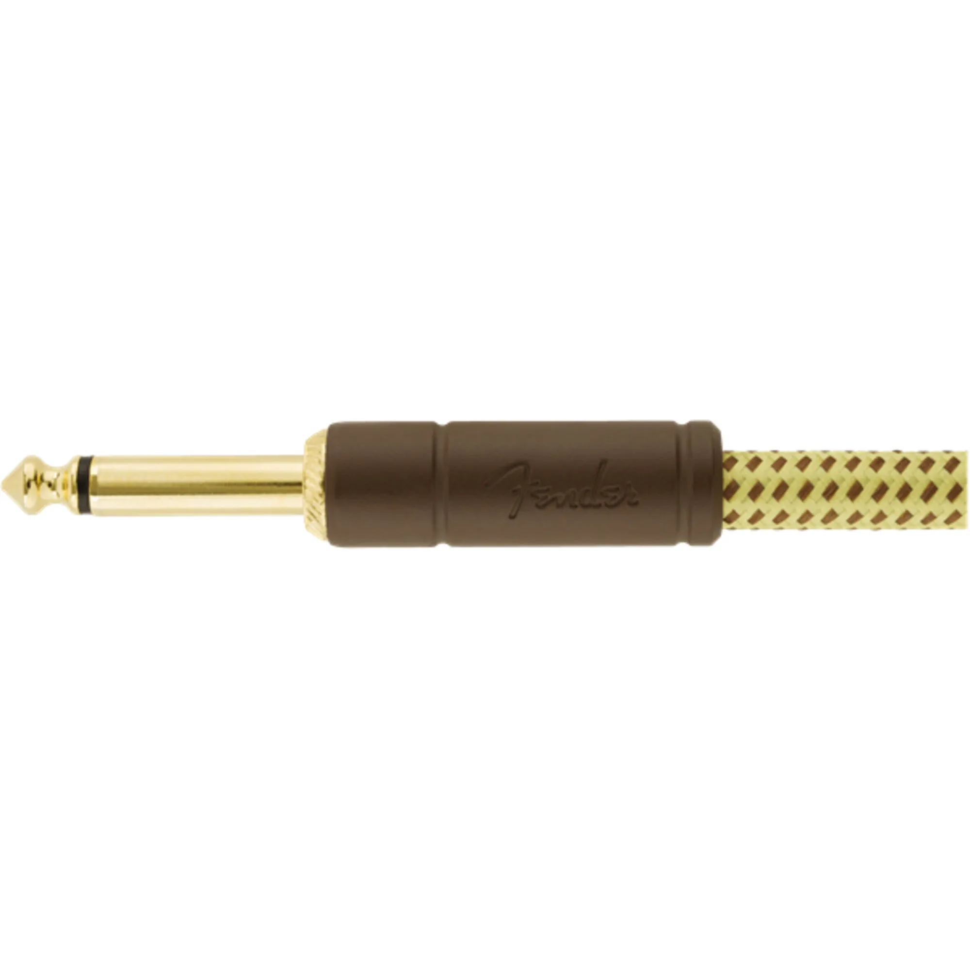 Fender Deluxe Series 10-Foot Tweed Instrument Cable, Straight/Straight