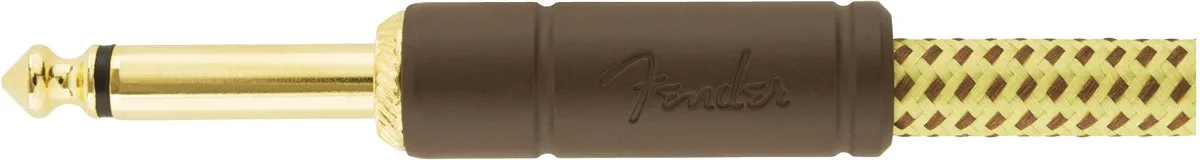 Fender Deluxe Series 5' Instrument Cable - Tweed