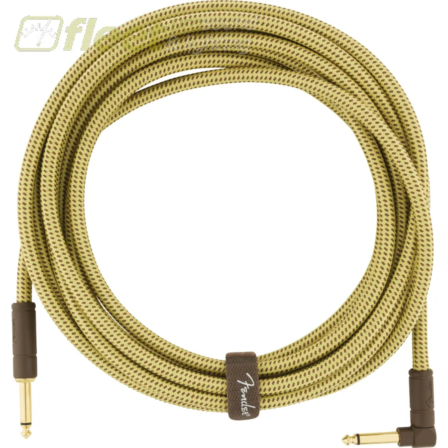 Fender Deluxe Series Instrument Cable - Straight to Straight -  Tweed 18.6' ( 0990820081 )