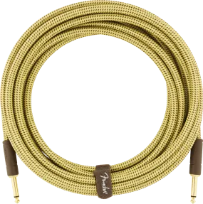 Fender DELUXE Series Instrument Cable (Tweed) - 10'