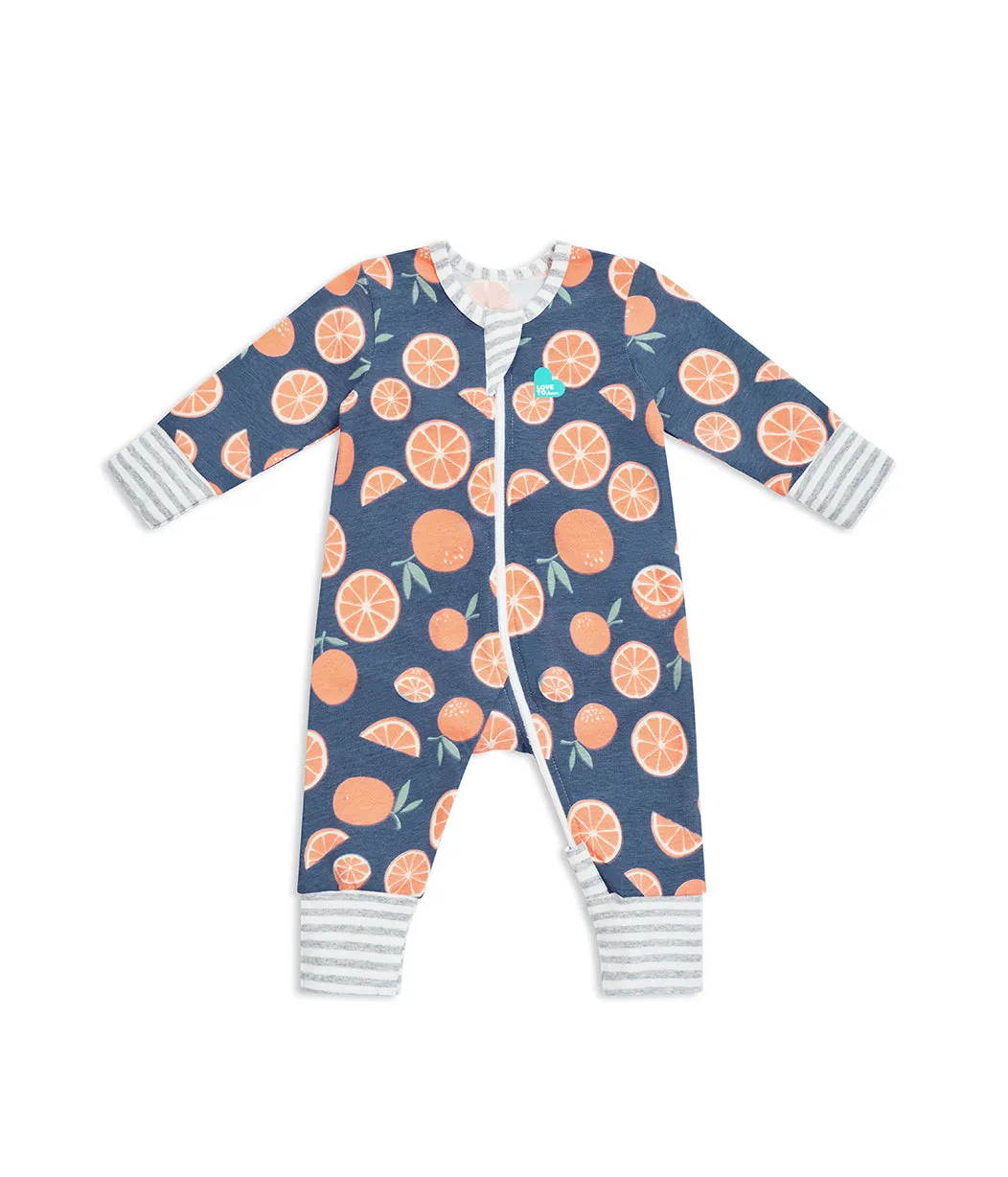 Footless Romper Cotton Denim Sweet Dreams