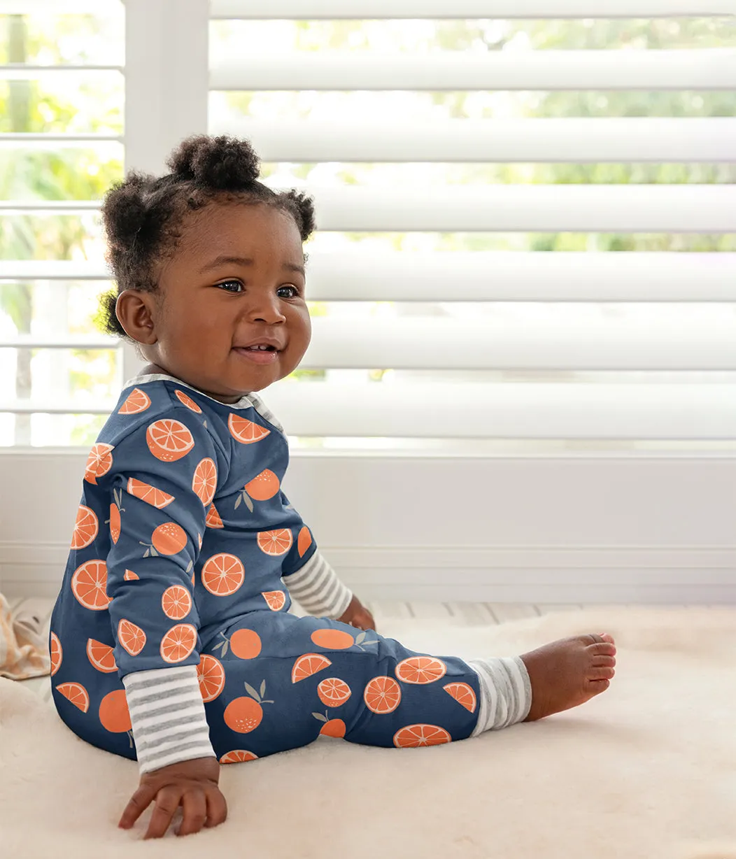 Footless Romper Cotton Denim Sweet Dreams