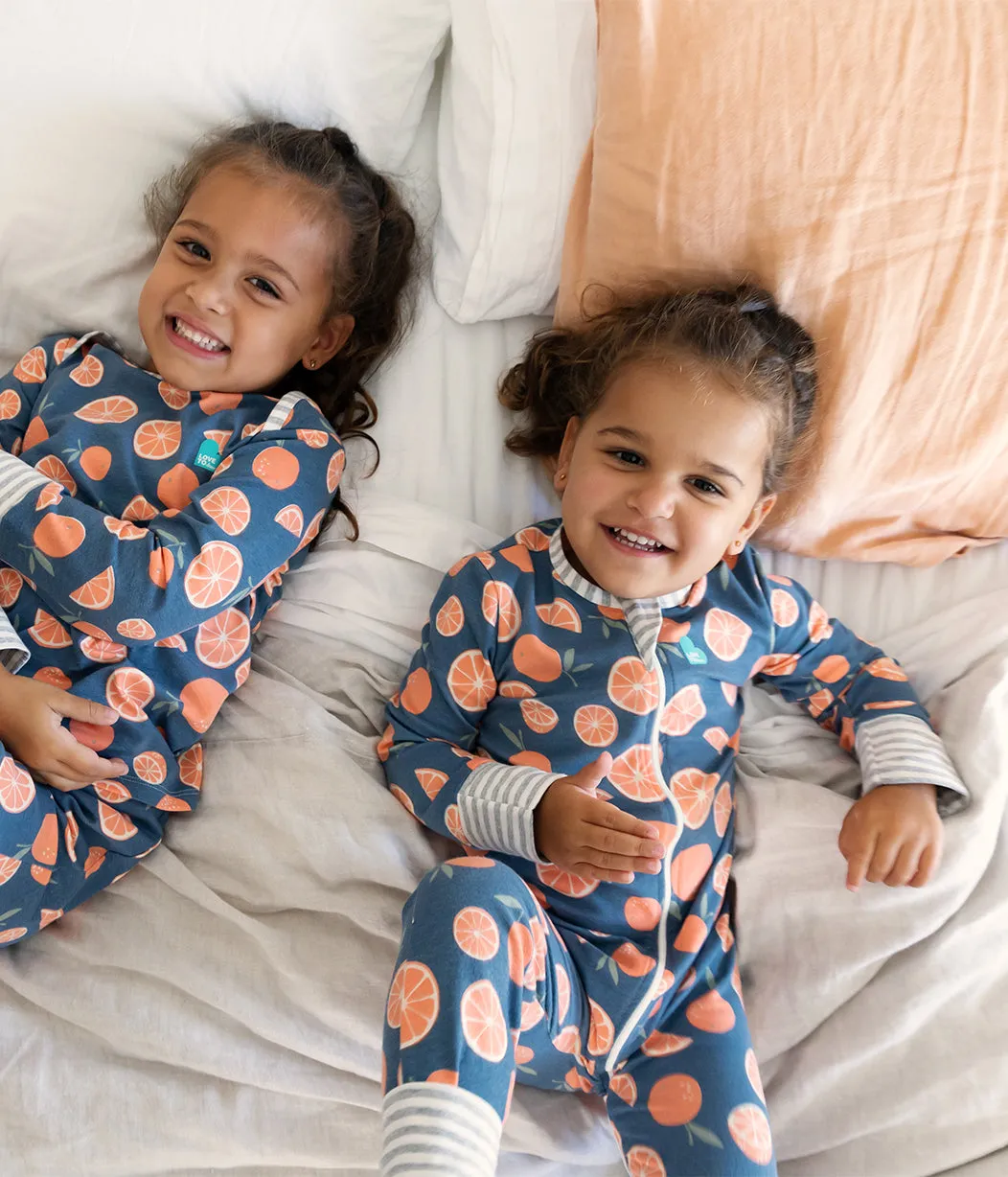 Footless Romper Cotton Denim Sweet Dreams