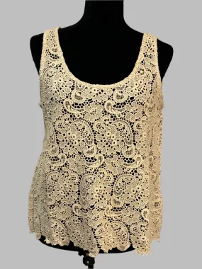 Full Crochet Lace Top