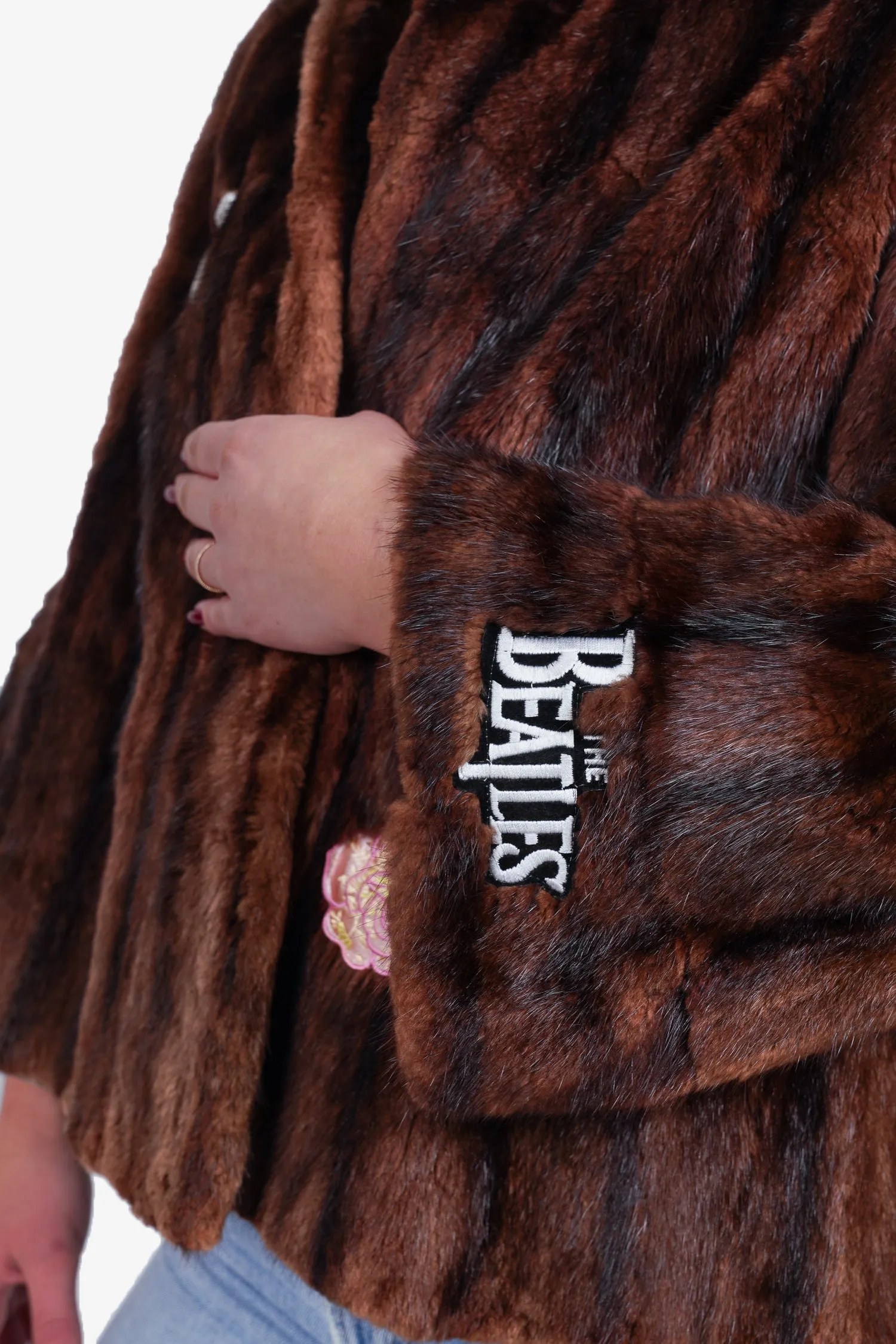 Fur Brown Short Fur Coat
