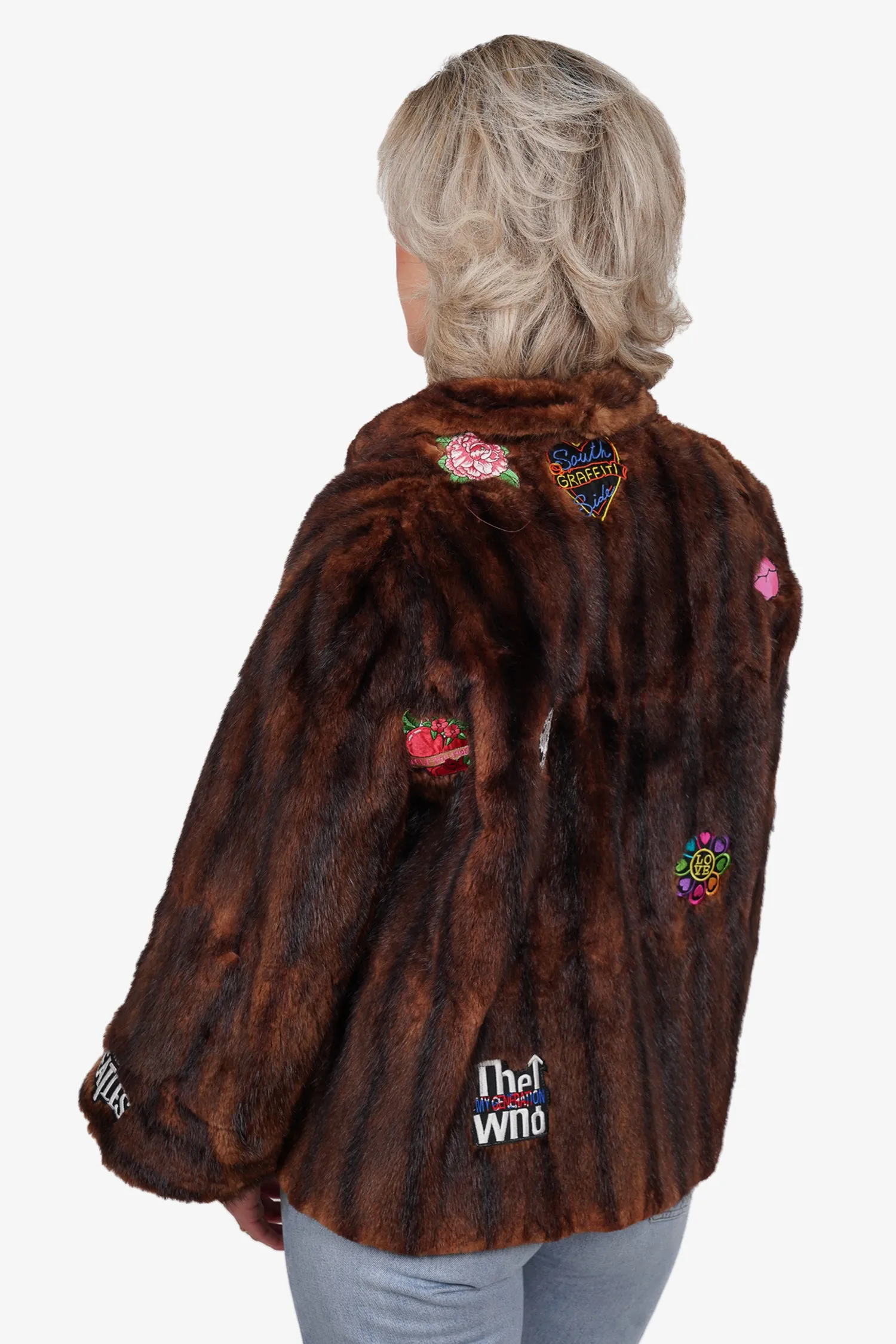 Fur Brown Short Fur Coat