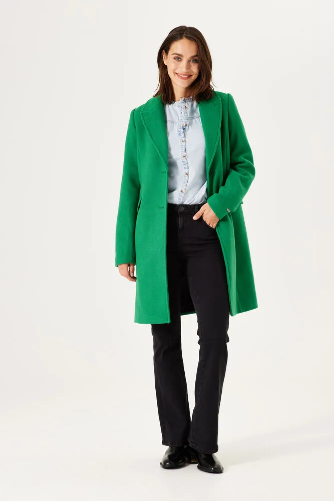 GARCIA Green Overcoat