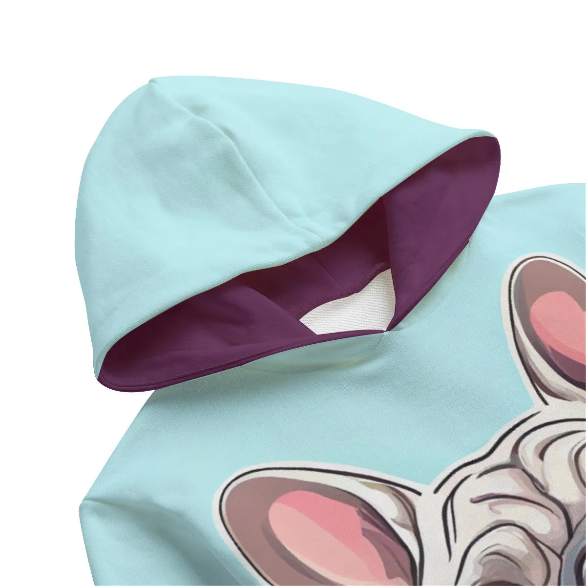 Gigi - All-Over Print Kid's Pullover Hoodie